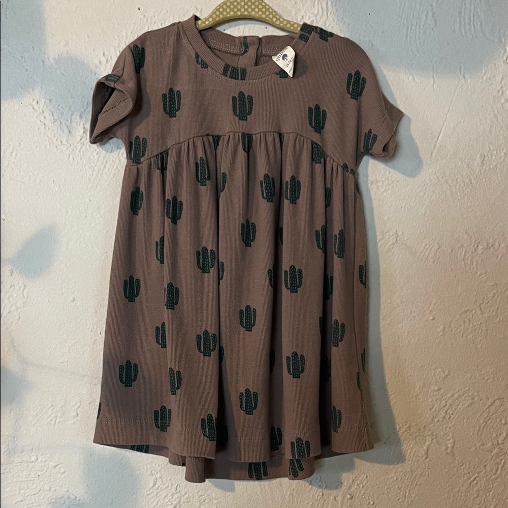 Kate Quinn Brown Cactus Dress